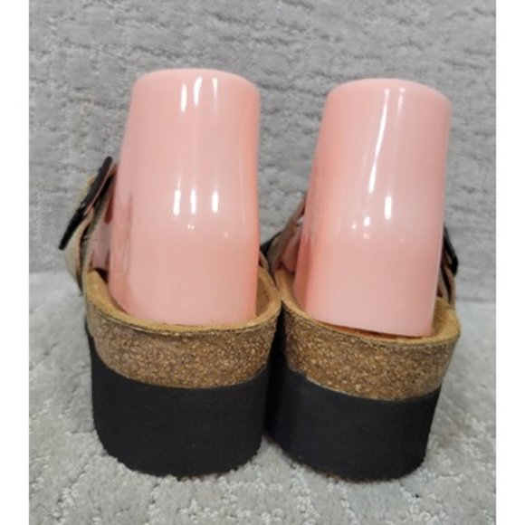 NAOT Juliette Women's Size EU 39 Beige/Beige Leather Strappy Sandals - Picture 8 of 12
